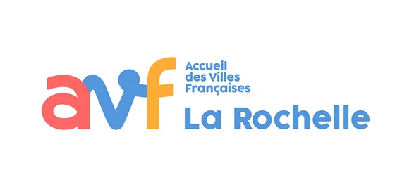AVF La Rochelle — Accueil des Villes Françaises Vivre à La Rochelle — logo AVF Accueil des Villes Françaises La Rochelle