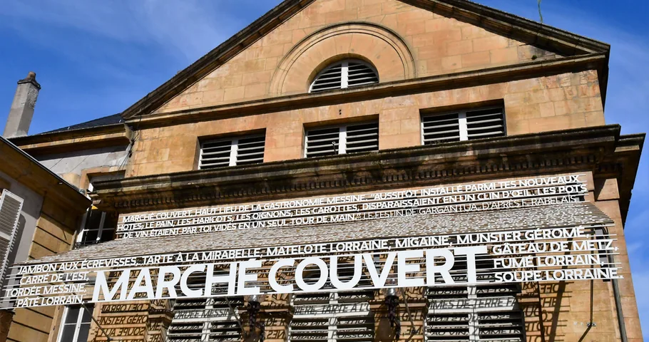 Meilleure ville famille : le marché couvert de Metz, commerce de proximité au cœur de la ville